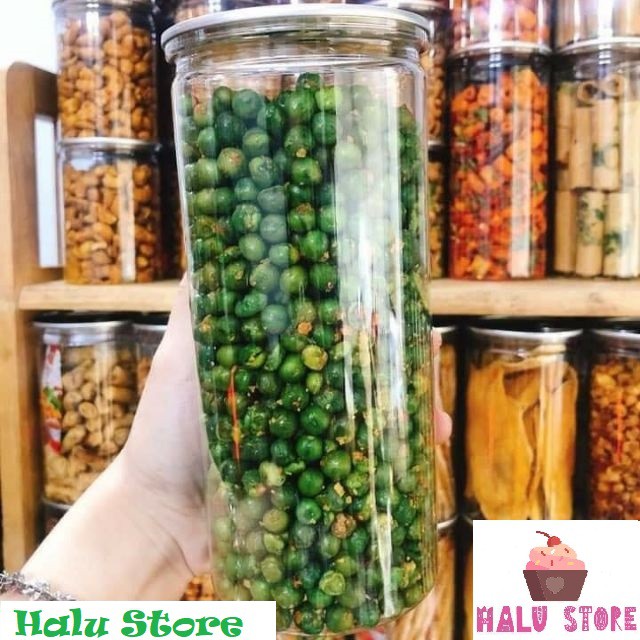 [HCM][HOT]ĐẬU HÀ LAN RANG TỎI ỚT - HỦ 500GRAM
