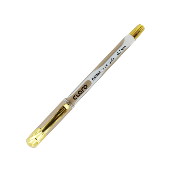 Bút bi claro sigma plus gold 0.7 mm - mực xanh