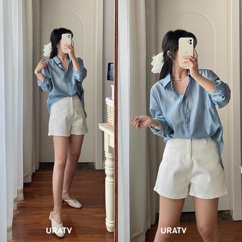 l ẢNH THẬT-CÓ SẴN l Short basic lưng cao co giãn mã Z