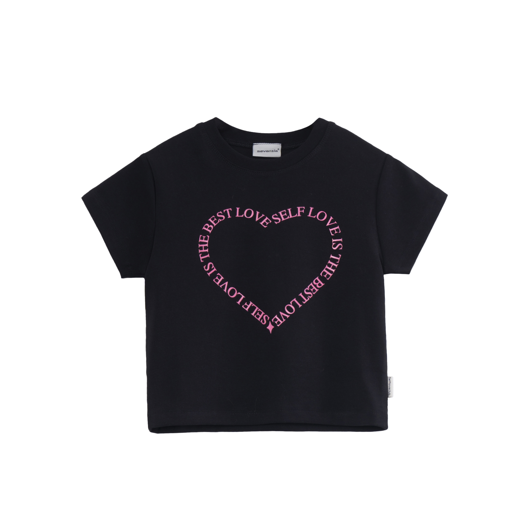 Áo croptop ôm SLC "Loveline"