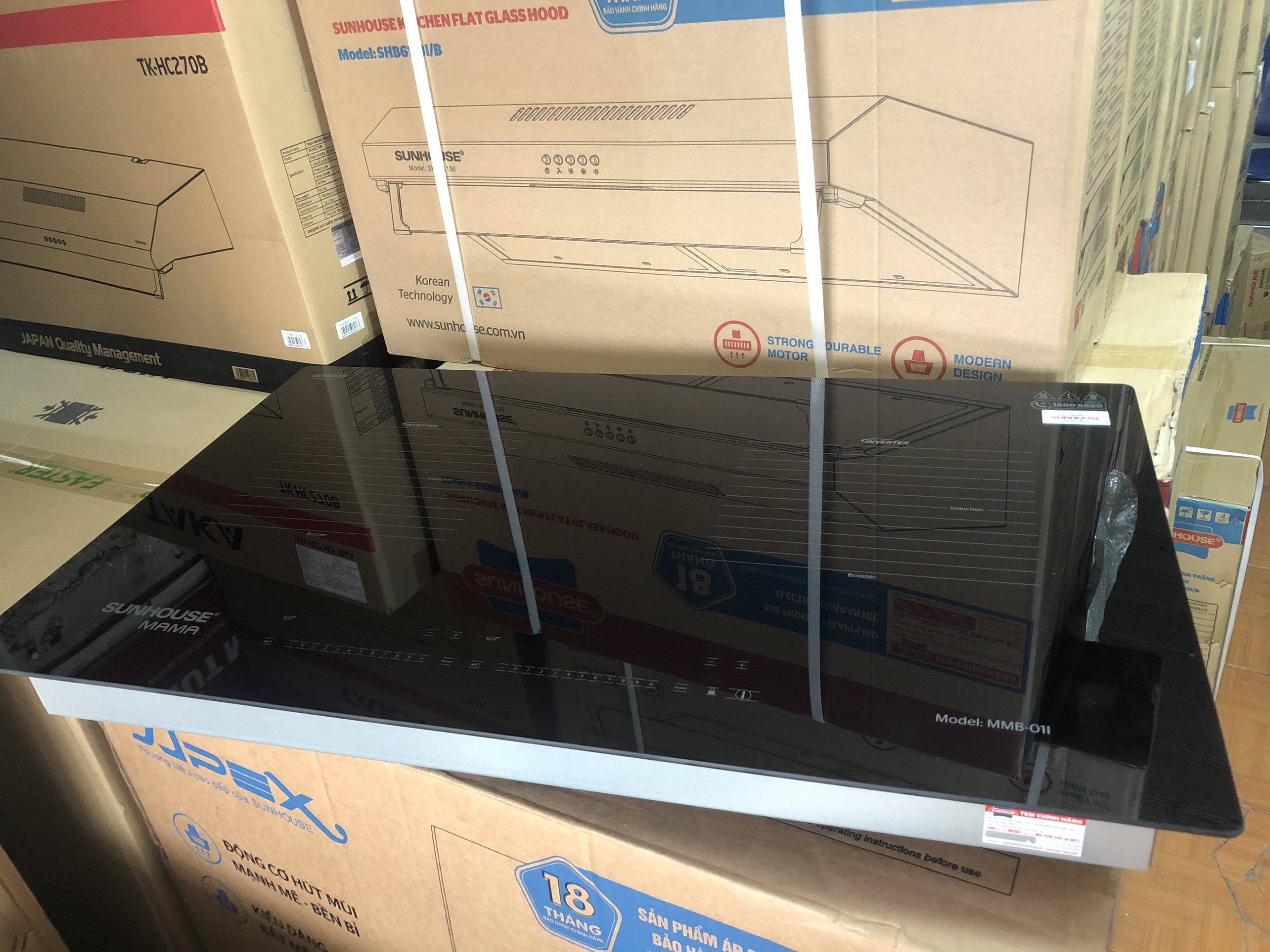 Bếp đôi điện từ SUNHOUSE MAMA MMB-01I