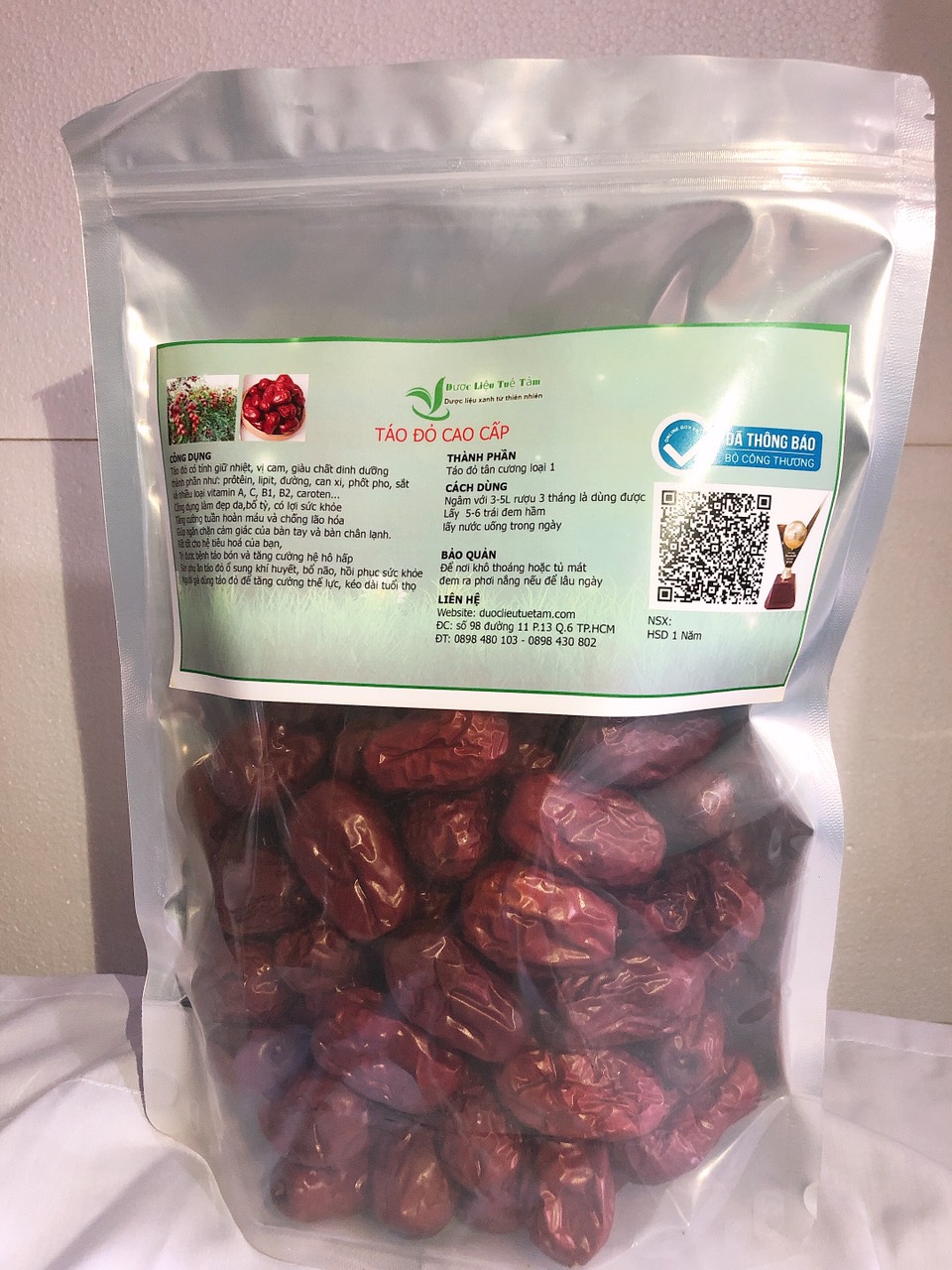 [HCM]Táo đỏ Tân Cương LOẠI 1 ( GÓI 500g)