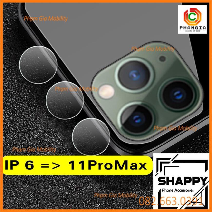 [Rẻ Vô Địch] Dán Cường Lực Camera Các Dòng IPhone Từ IPhone 6 Đến 11ProMax Siêu Dẻo, Siêu Bền[Phạm Gia]