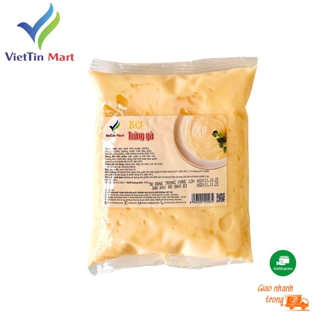 Bơ trứng gà 500g - Viettinmart