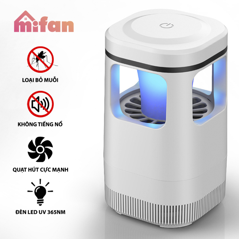 Đèn Bắt Muỗi Quạt Hút Thông Minh 2021 MIFAN - Không Gây Tiếng Ồn - Nhựa ABS Siêu Bền - HÀNG CHÍNH HÃNG