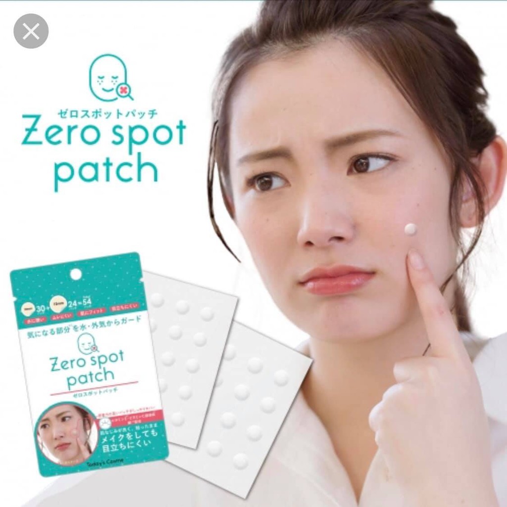 Miếng Dán Mụn Zero Spot Patch Nhật Bản 54 Miếng