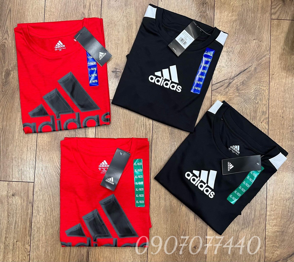 Set 2 áo thun Adidas hàng chuẩn Auth - EDS Hàng Mỹ