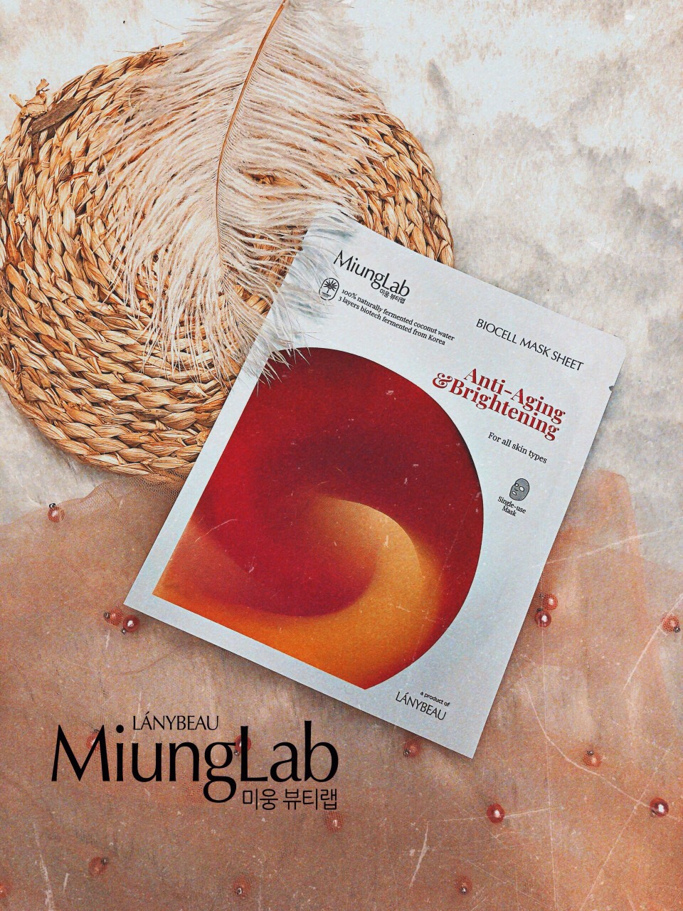 [HCM]MẶT NẠ TRẺ HÓA DA MIUNG LAB (Combo 7 miếng)