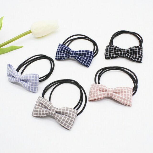 Set 5 Cột Tóc Nơ