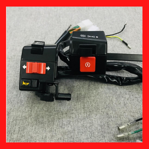 [freeship] Cùm công tắc trái phải xe DREAM, SUPER DREAM 100CC bộ cụm công tắc dream cao cấp kèm tay thắng nhôm ( giá trọn bộ )
