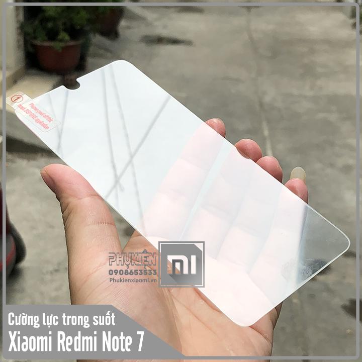 Kính cường lực cho Xiaomi Redmi Note 7 / Note 7 Pro - Trong Suốt