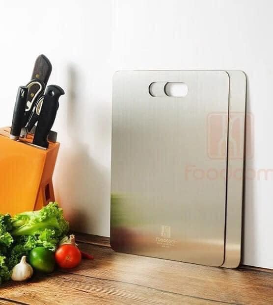 Thớt inox kháng khuẩn Foodcom - FC005
