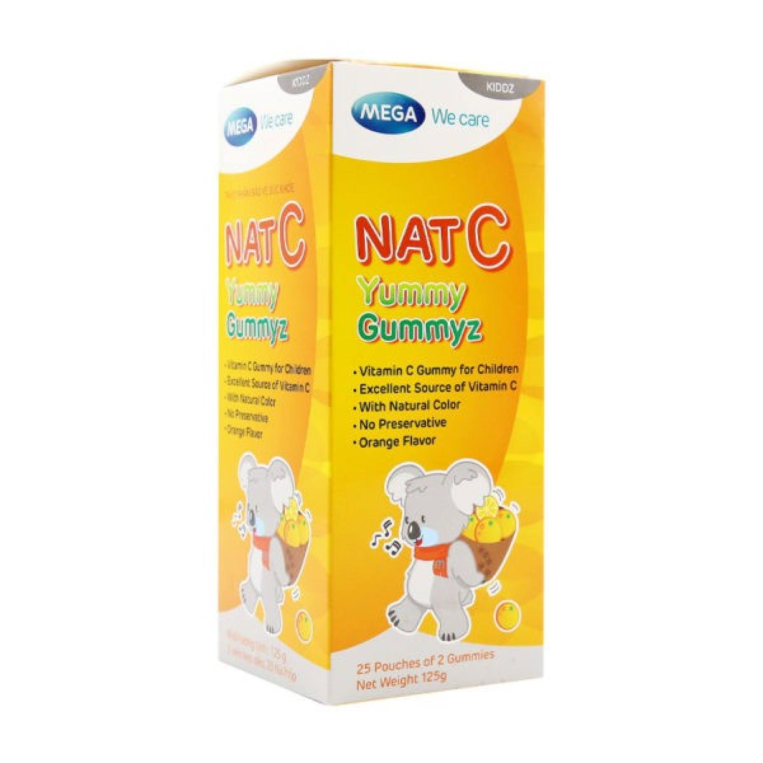 Kẹo dẻo Nat C Ymmy Gummyz Thái Lan