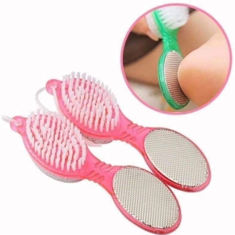 Dụng cụ chà gót chân 2 đầu, bàn chải chà gót chân