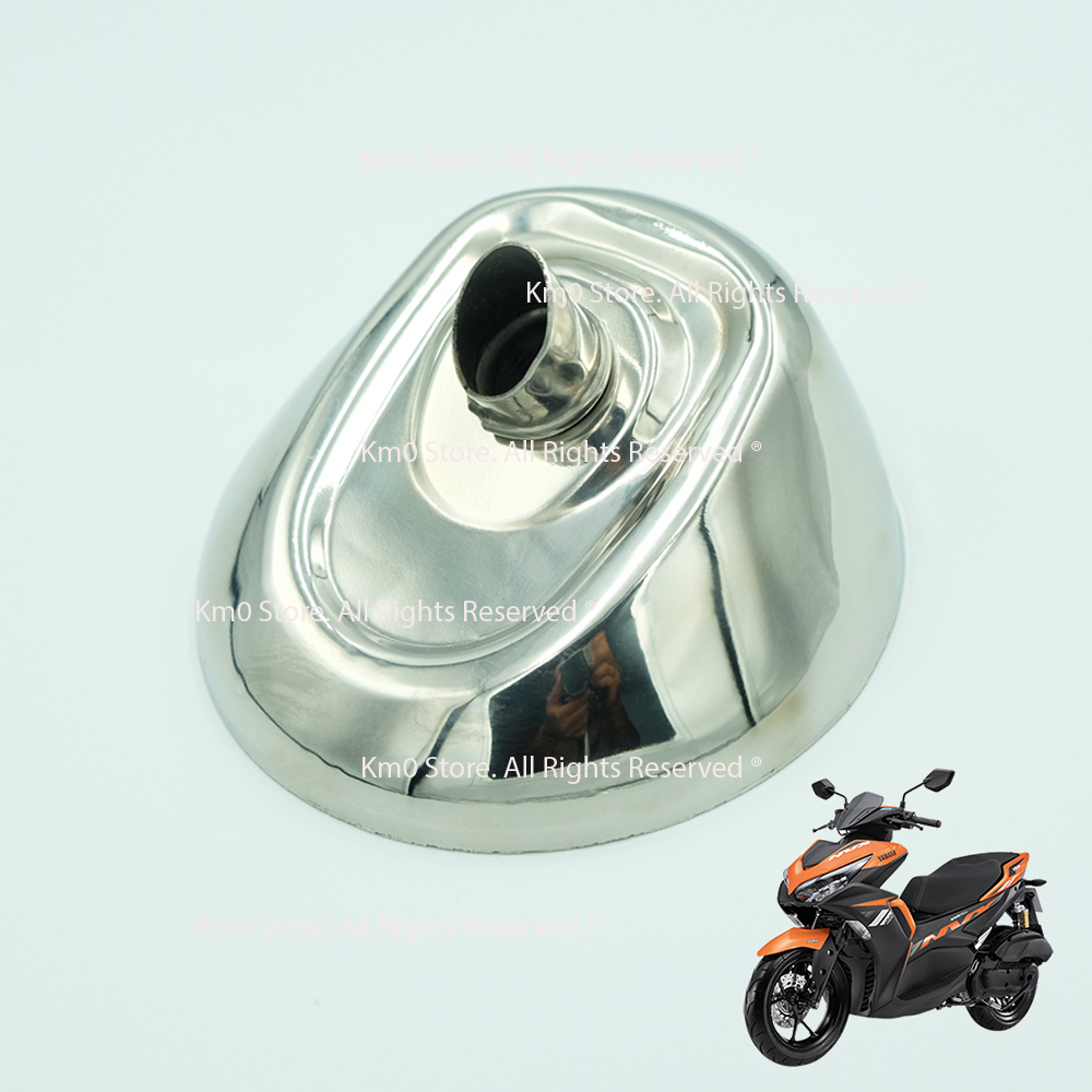Chụp Đuôi Pô NVX 2017 - 2020 INOX