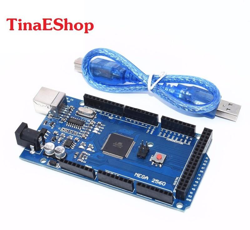 Arduino Mega 2560   chip CH340  kèm cáp USB