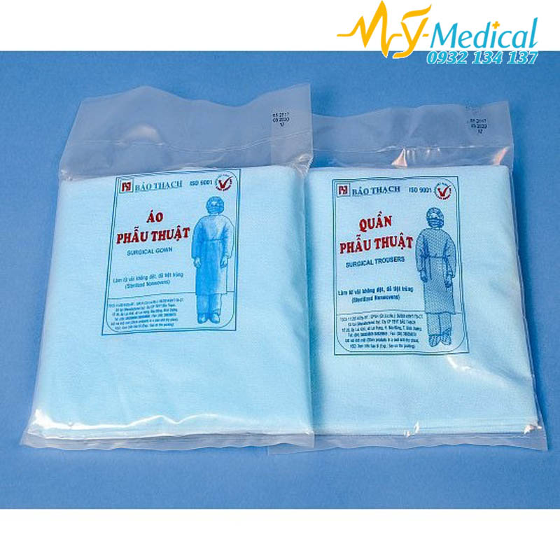 [HCM]Áo phẫu thuật tiệt trùng Bảo Thạch
