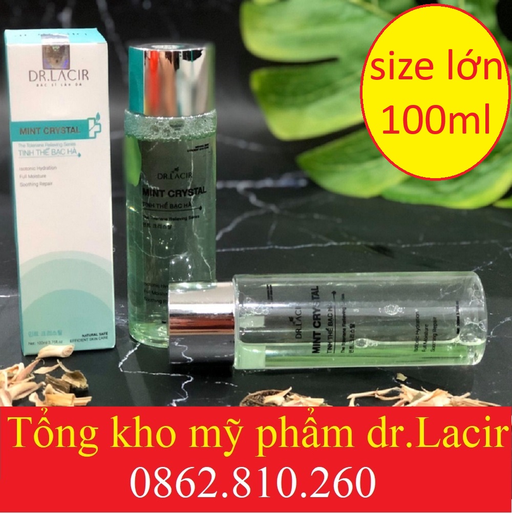Toner Crystal Mint Mint crystal Dr.Lacir 100ml, Toner Crystal Mint Dr Lacir 100ml