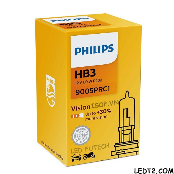 [LEDT2 ISOP] Đèn Halogen Philips Tiêu Chuẩn - Số lượng: 1 cái