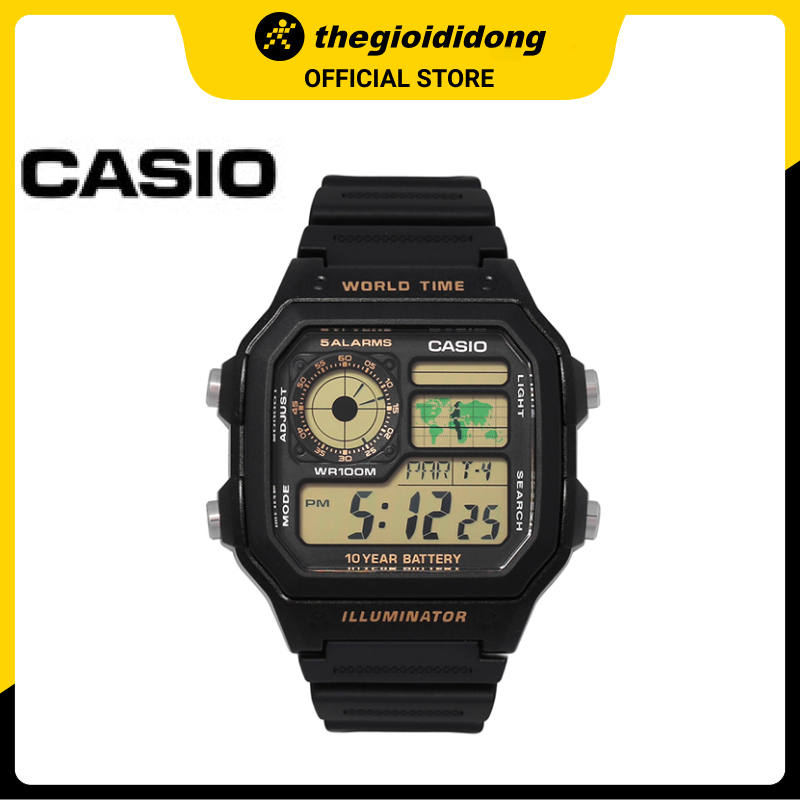 Đồng hồ Nam Casio AE-1200WH-1BVDF