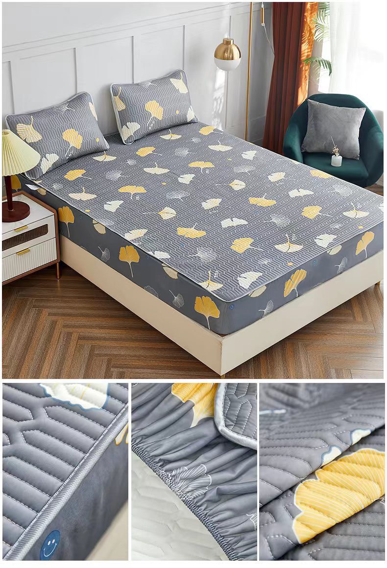 Chiếu điều hòa cao su non bo chun, chiếu cao su non bọc đệm cao đến 30cm