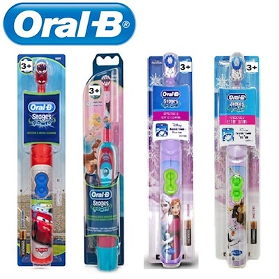 Bàn chải trẻ em bằng pin Oral B (Stages Power Disney) 3+