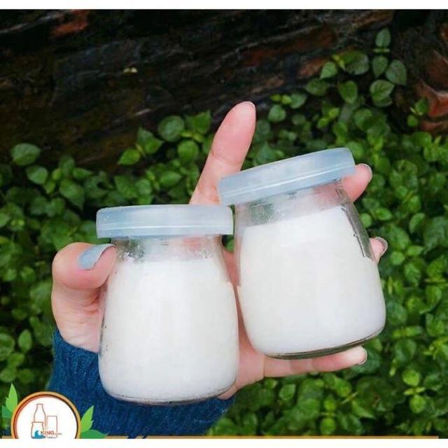 Bộ 6 hũ thủy tinh trữ sữa cho bé 100ml