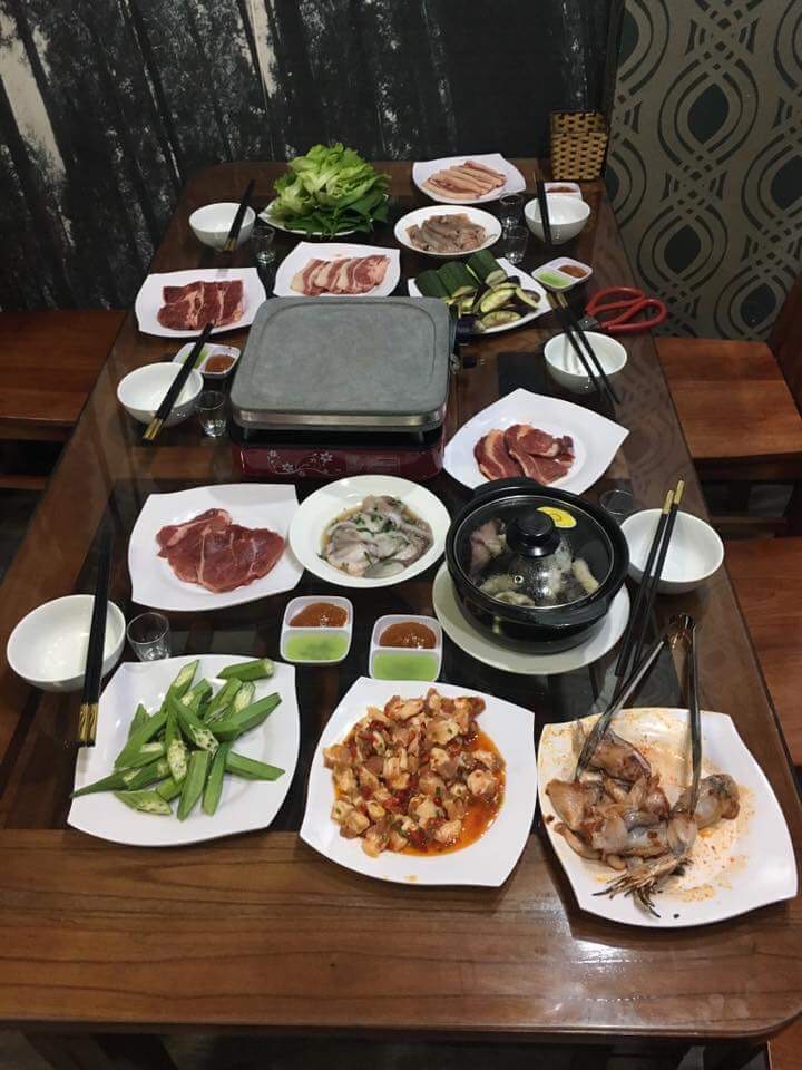 [HCM]Đá Nướng Thịt Núi Lửa Hình Vuông