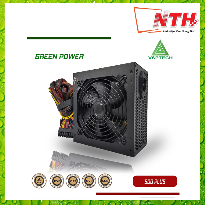 Nguồn vsp 500w green power