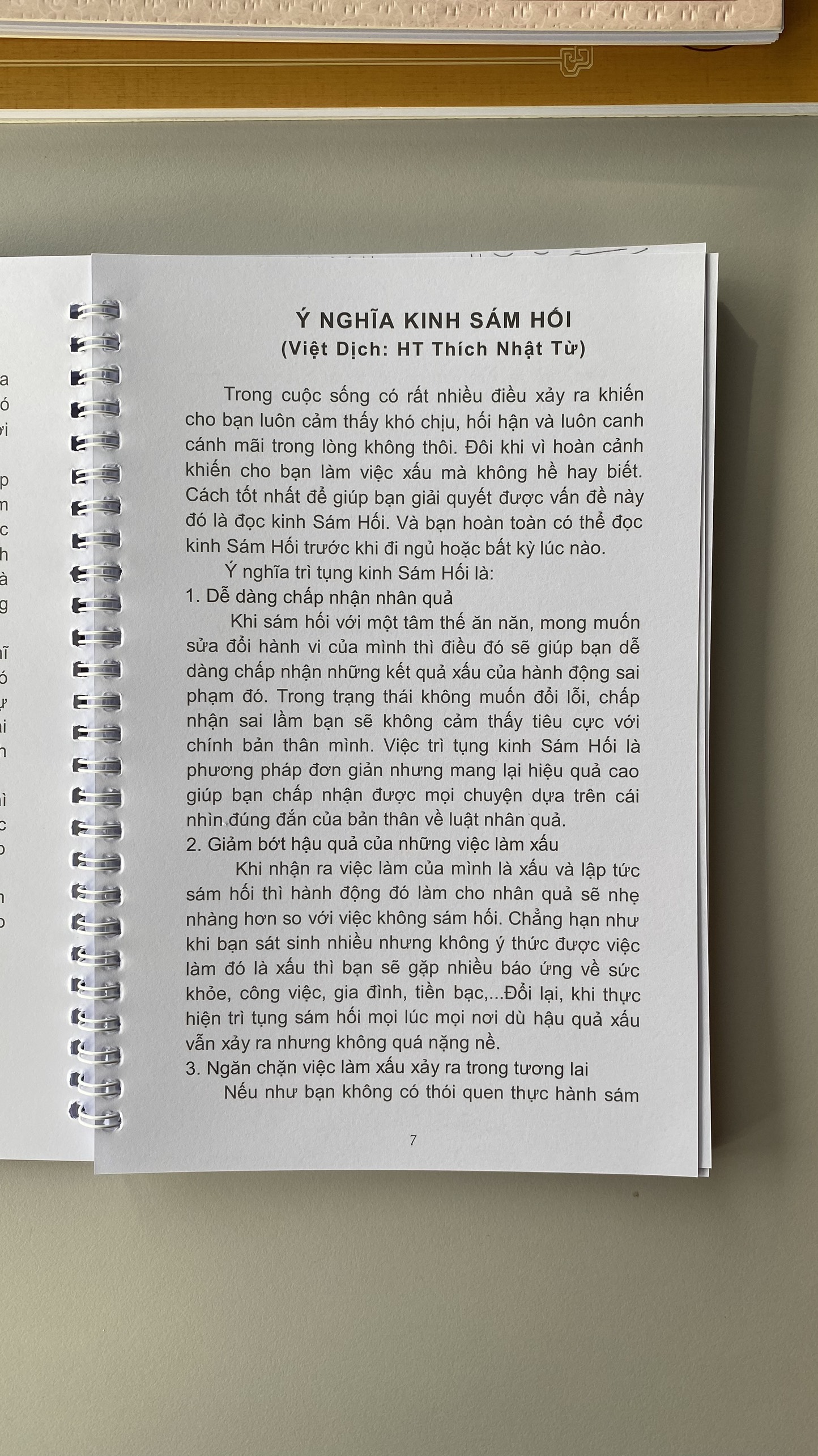 Blank printing pendent notebook-Binh Anes