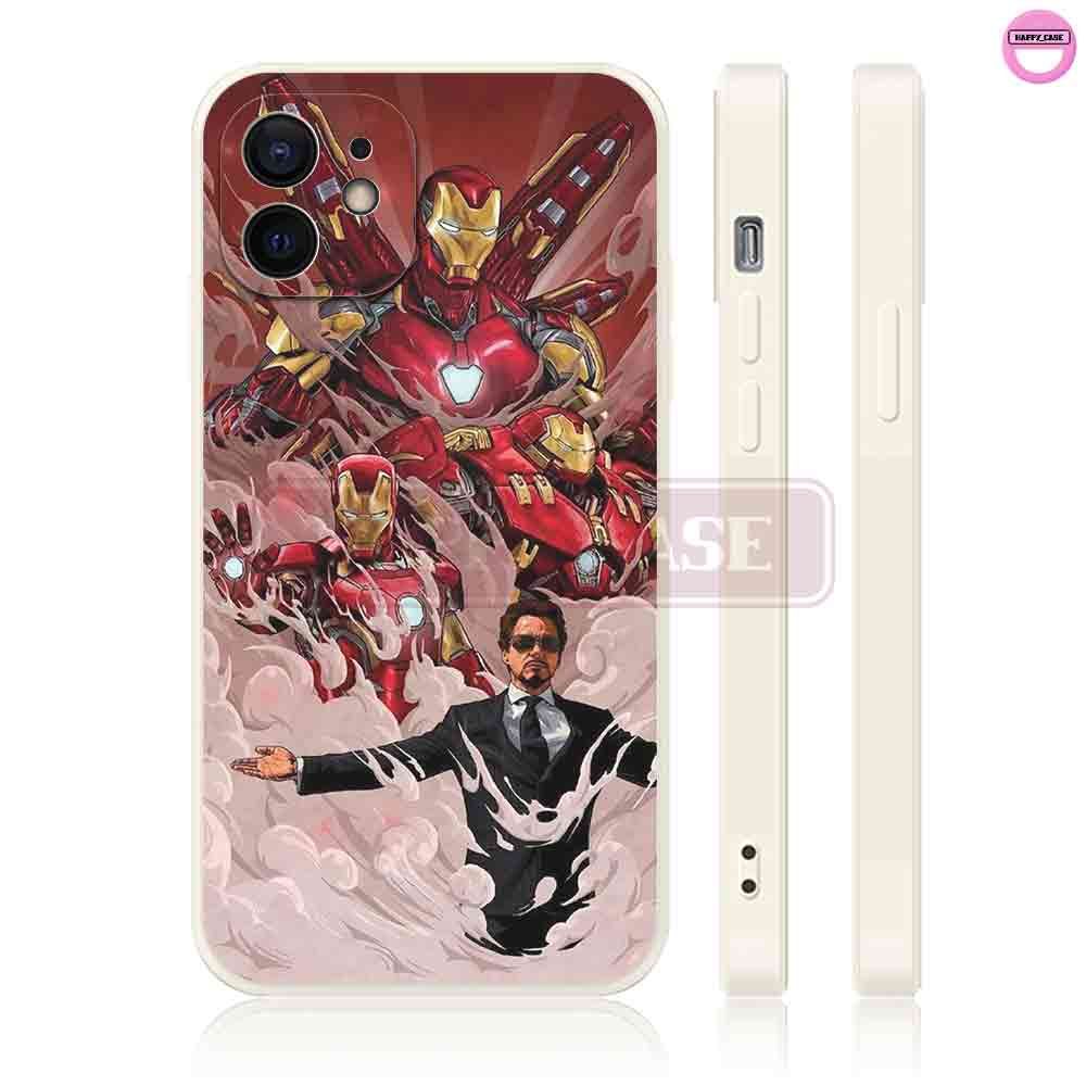 Ốp iPhone HR085 Hình Dàn Sắt Man Chống Sốc iPhone Happy Case