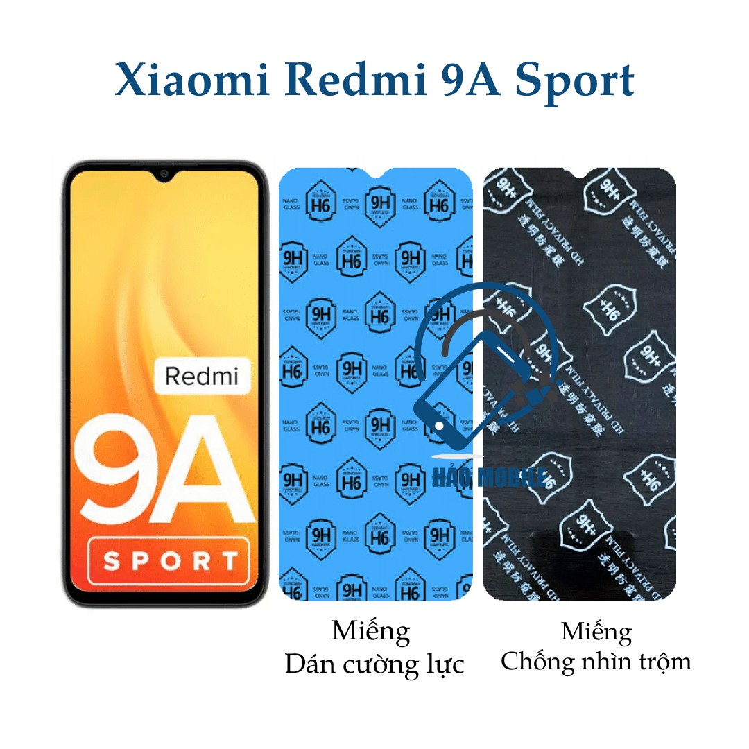 Dán cường lực dẻo nano Xiaomi Redmi 9A Sport