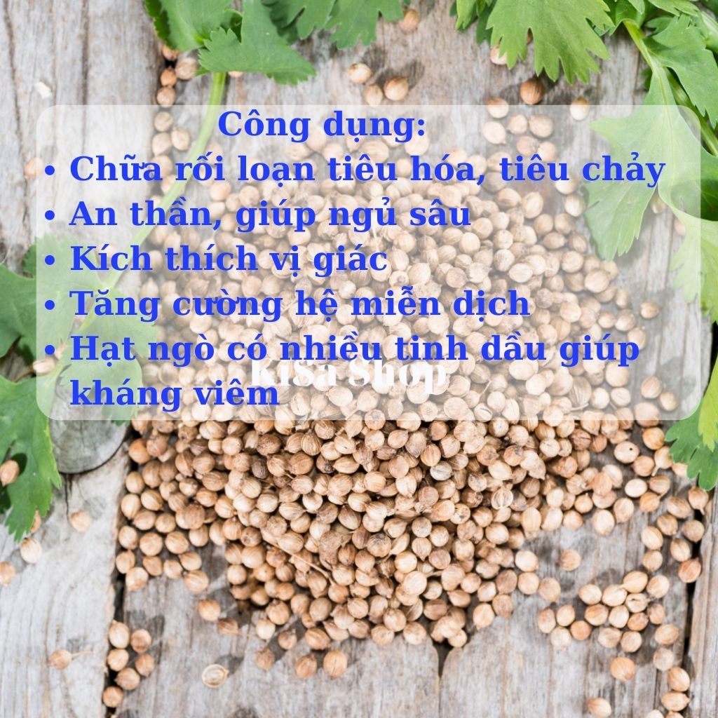 Hạt ngò, hạt mùi khô gia vị