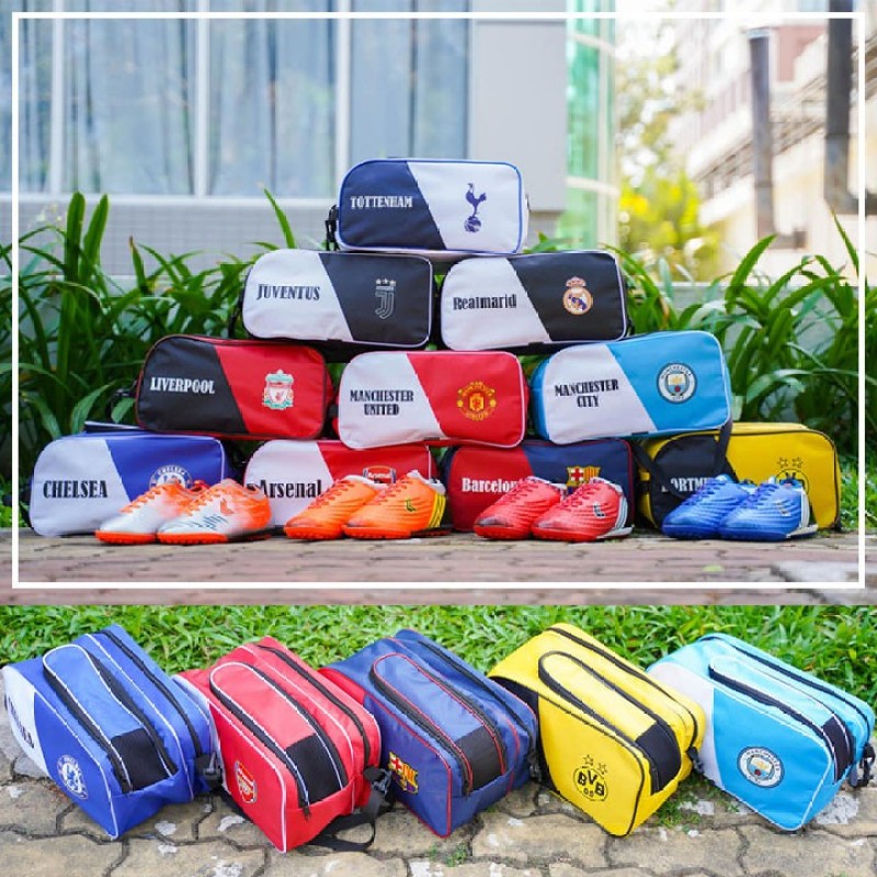 Túi đựng giày đá bóng túi 2 ngăn clb túi thể thao túi du lịch [ hàng chất lượng], sản phẩm tốt với chất lượng và độ bền cao, được cam kết sản phẩm y như hình