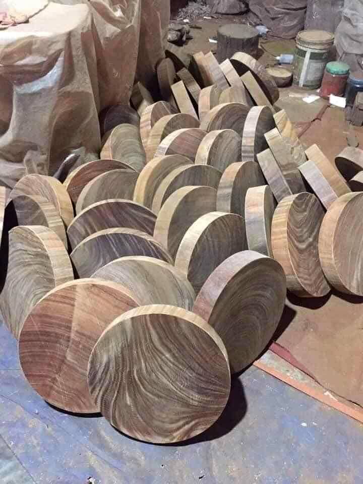 Thớt gỗ nghiến đá Tây Bắc 100%