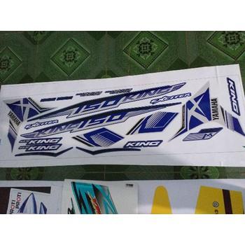 tem rời ex 150 mxking xanh trắng