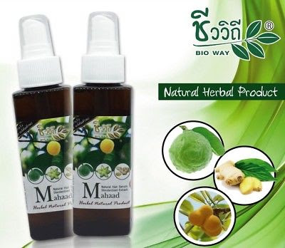 Xịt thảo mộc mọc tóc Mahaad 120ml Thái Lan