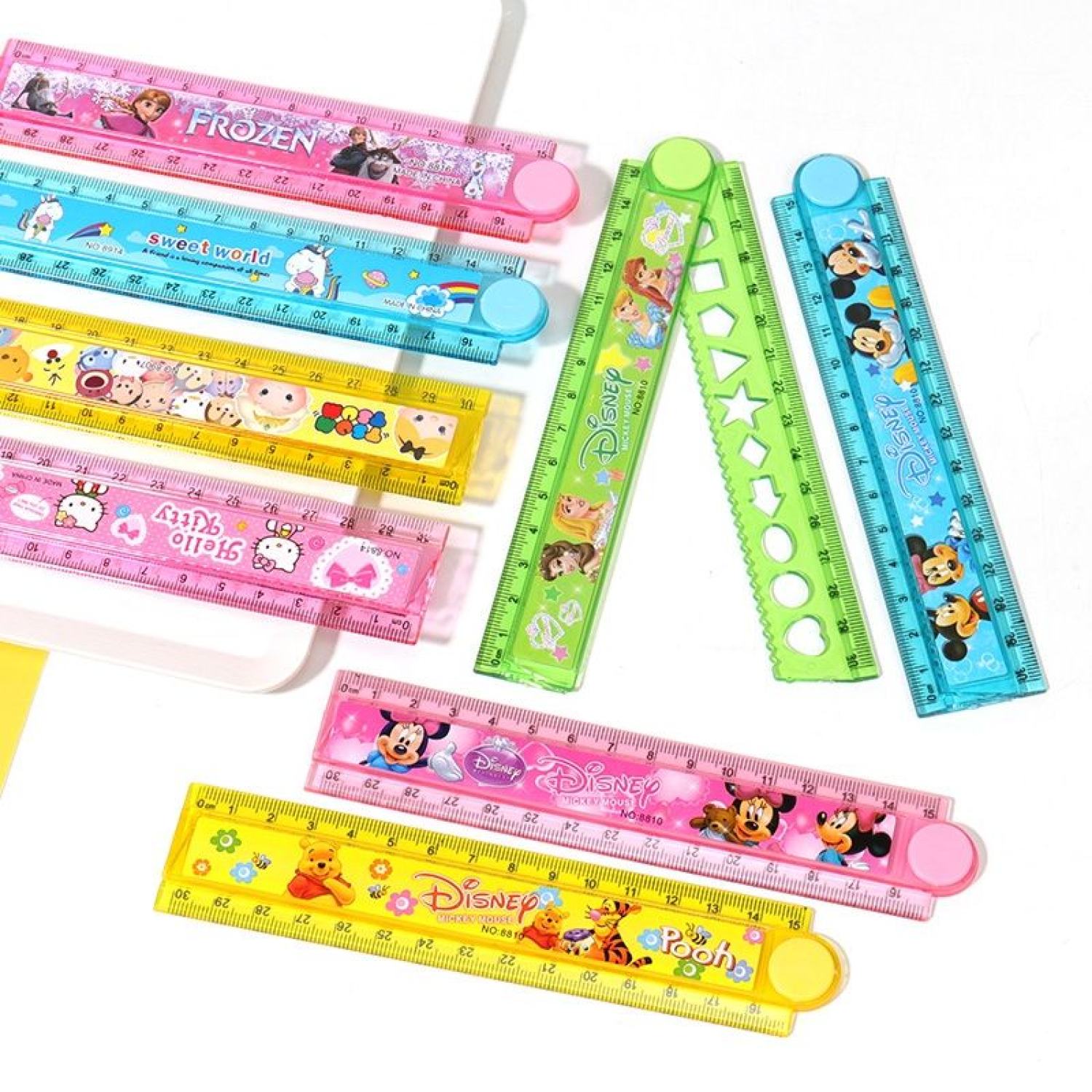 Thước nhựa gấp dài 30cm