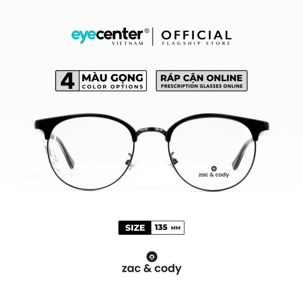 Mua Gọng kính nam nữ chính hãng ZAC & CODY C16 lõi thép chống gãy nhập khẩu by Eye Center Vietnam