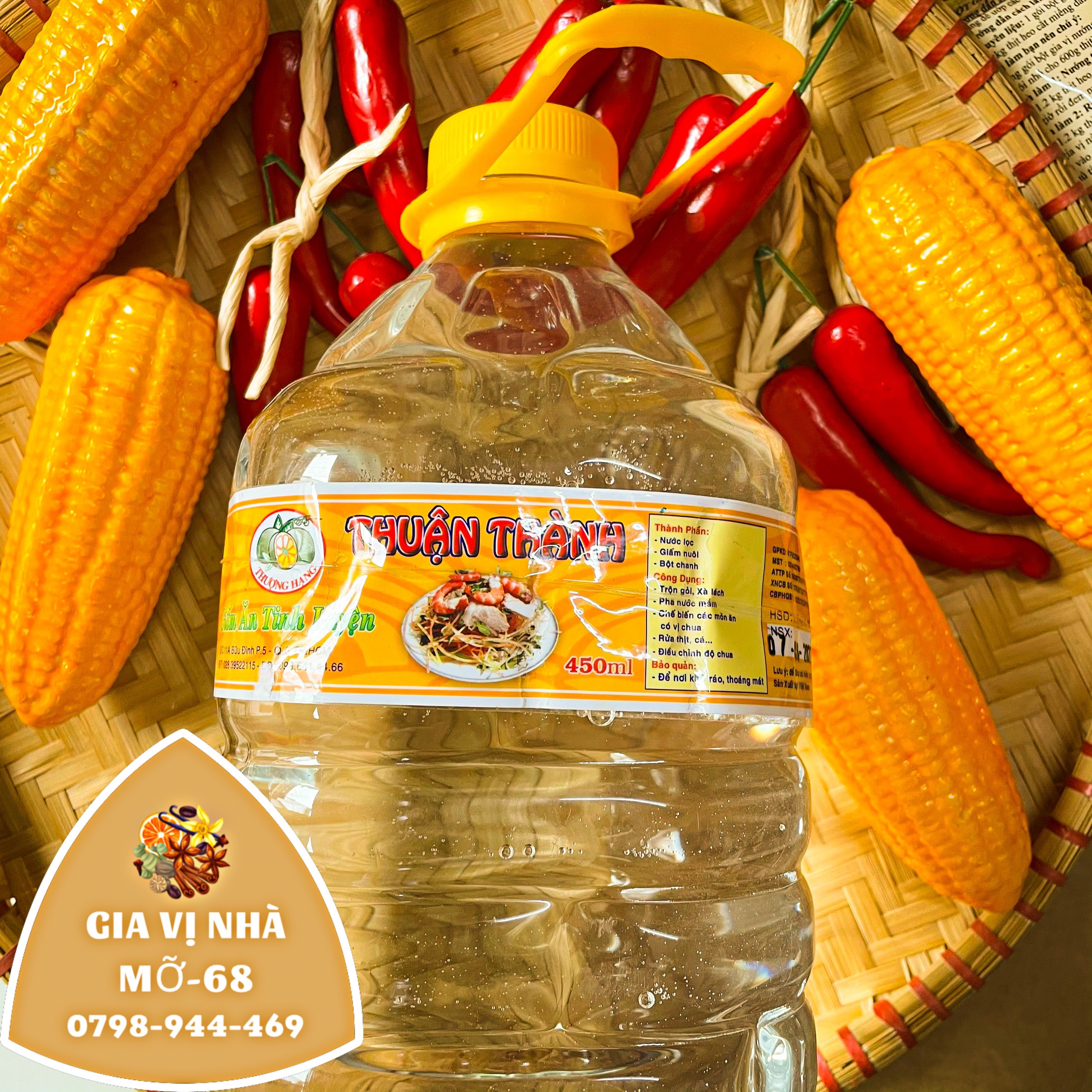 Giấm ăn tinh luyện thuận thành 5 lít