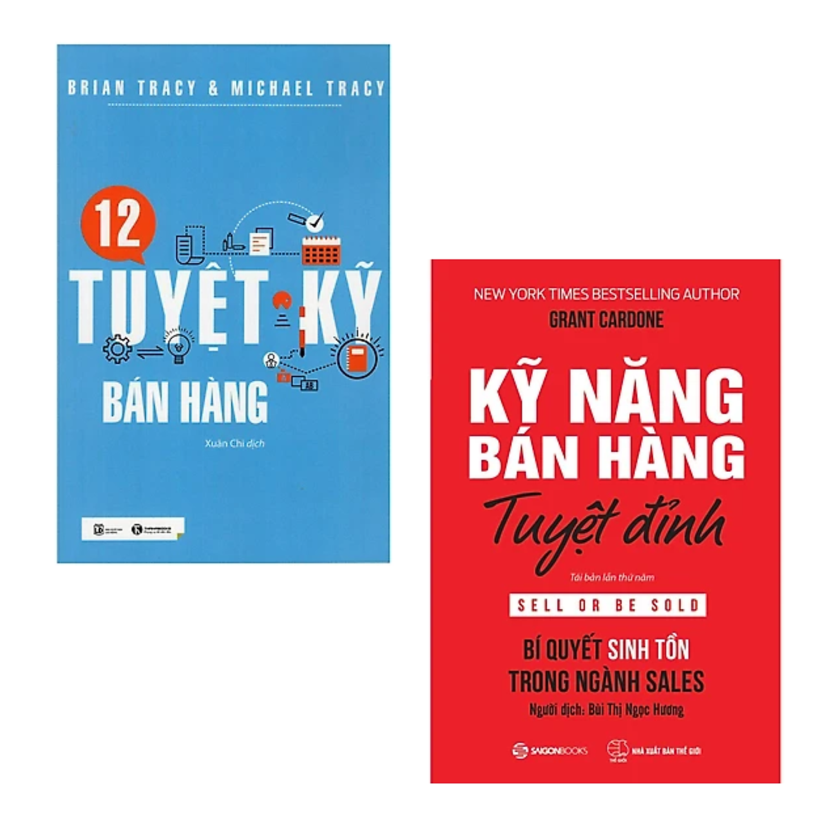 Sách - combo: 12 tuyệt kỹ bán hàng + kỹ năng bán hàng tuyệt đỉnh
