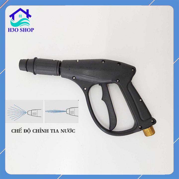 [HCM]Đầu béc xịt rửa xe đầu xịt nước máy rửa xe mini - Sung Rửa Xe Ren 22mm sung xịt máy rửa xe áp lực cao