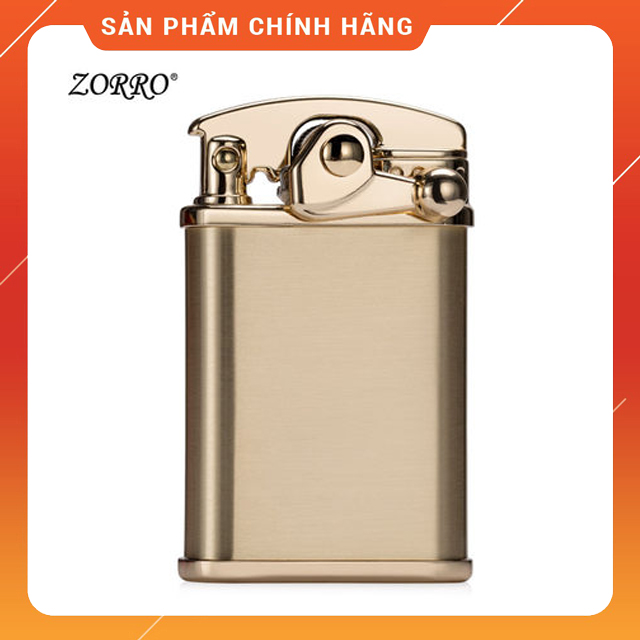 Vỏ Hộp Quẹt Bật Lửa Khò 2 Tia Đánh Lửa Tự Động Zorro Z615 Nhỏ Gọn Đẹp Độc Lạ Chống Chịu Gió Cực Tốt - Dùng Gas Cao Cấp (KHÔNG XĂNG KHÔNG GAS)