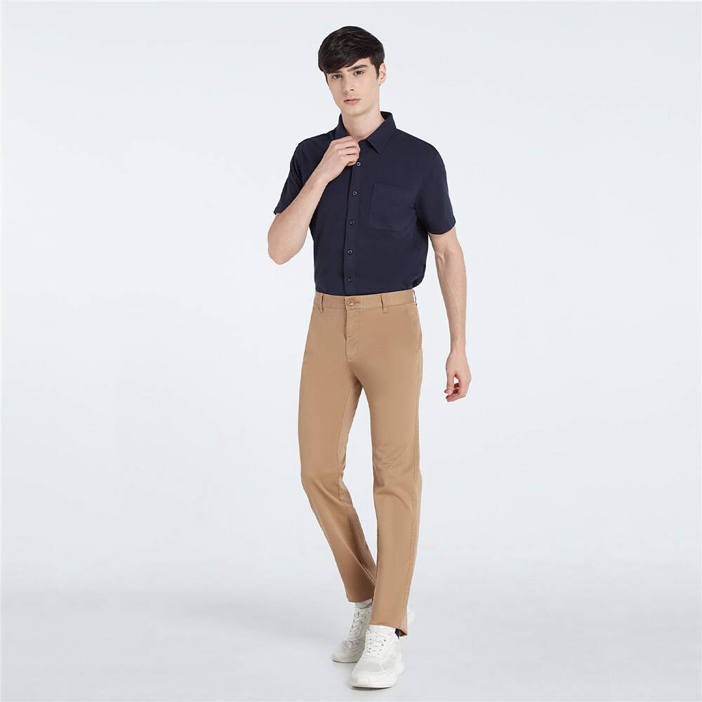 Áo Sơ Mi Ngắn Tay Nam Giordano 01041205
