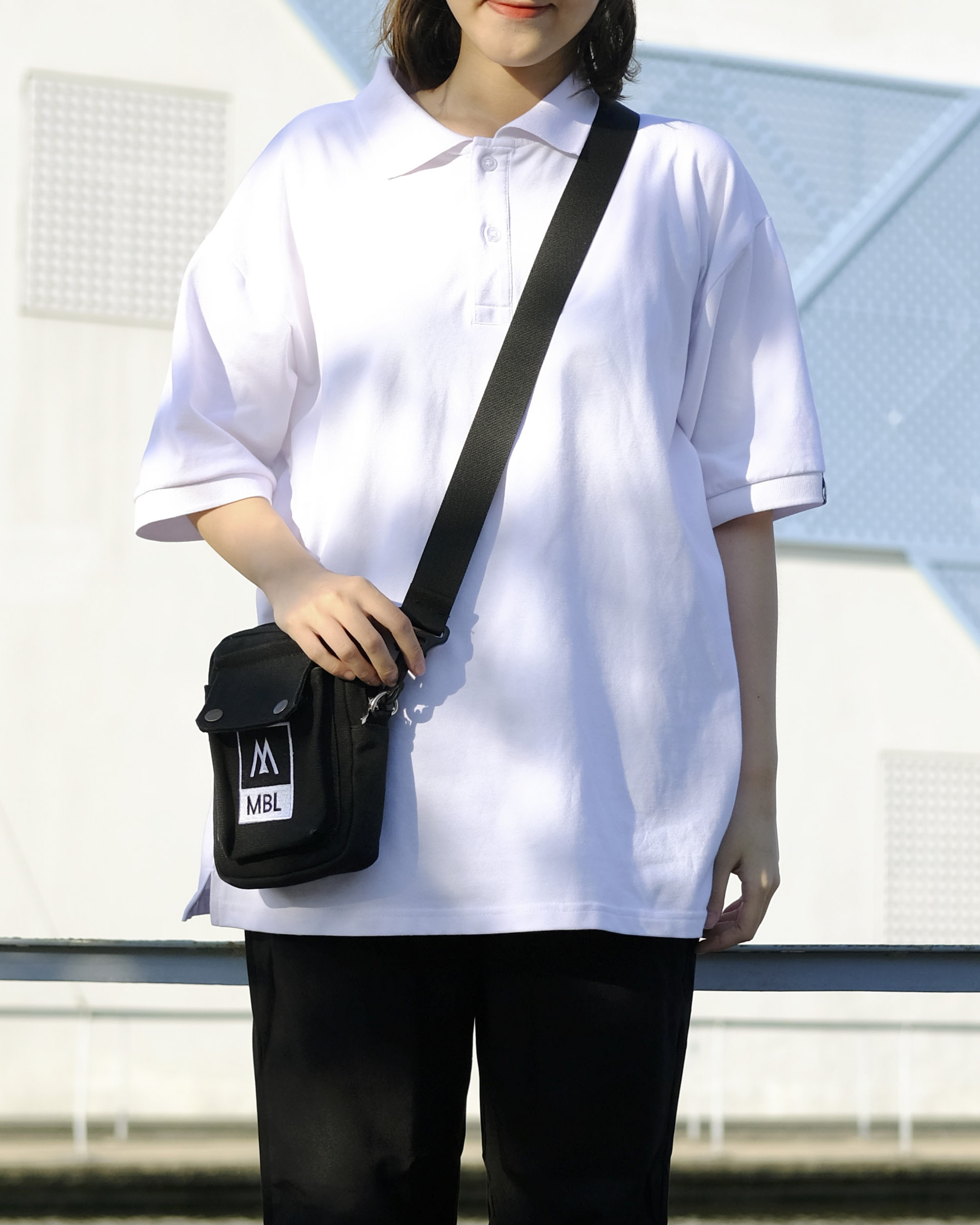 MONATA BLUELIGHT - Áo POLO Basic FR oversize