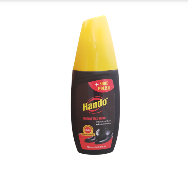 Xi nước đánh giày da đen HANDO 80ml