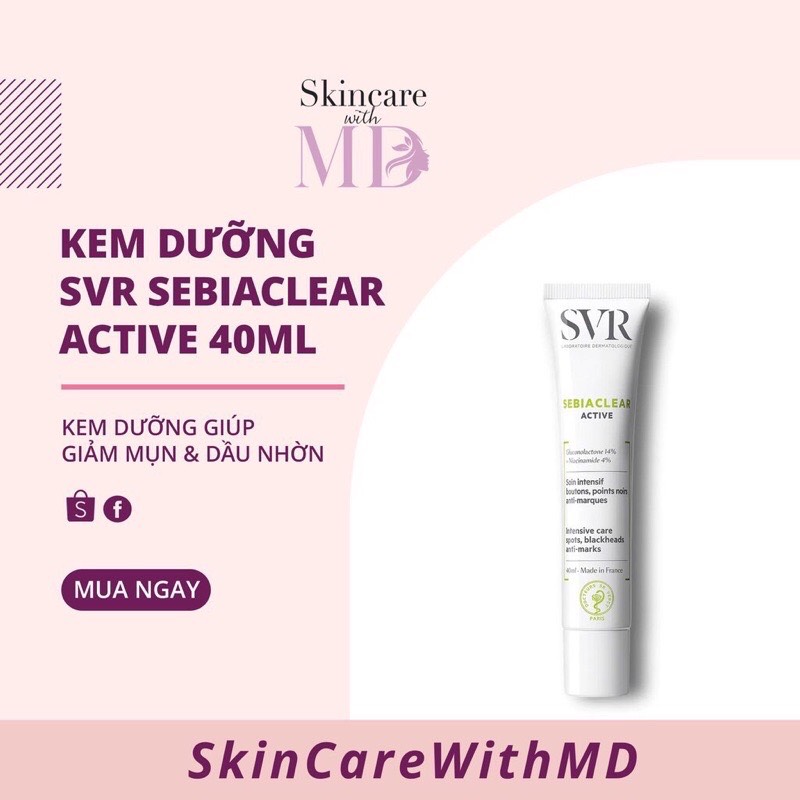 Gel dưỡng SVR Activer 40ml