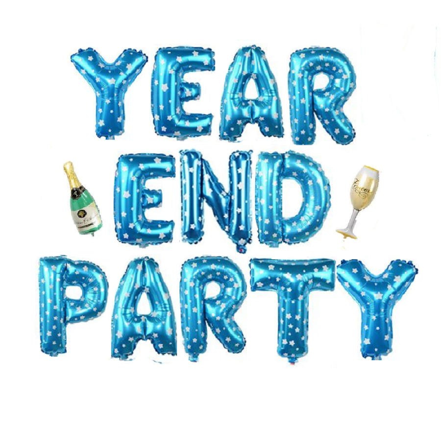 BỘ BONG BÓNG TRANG TRÍ YEAR END PARTY