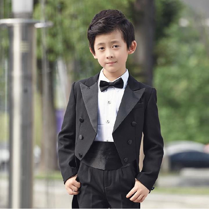 Vest Comle Đen Bé Trai Lịch Lãm Cao Cấp  8 - 18  tuổi -C02