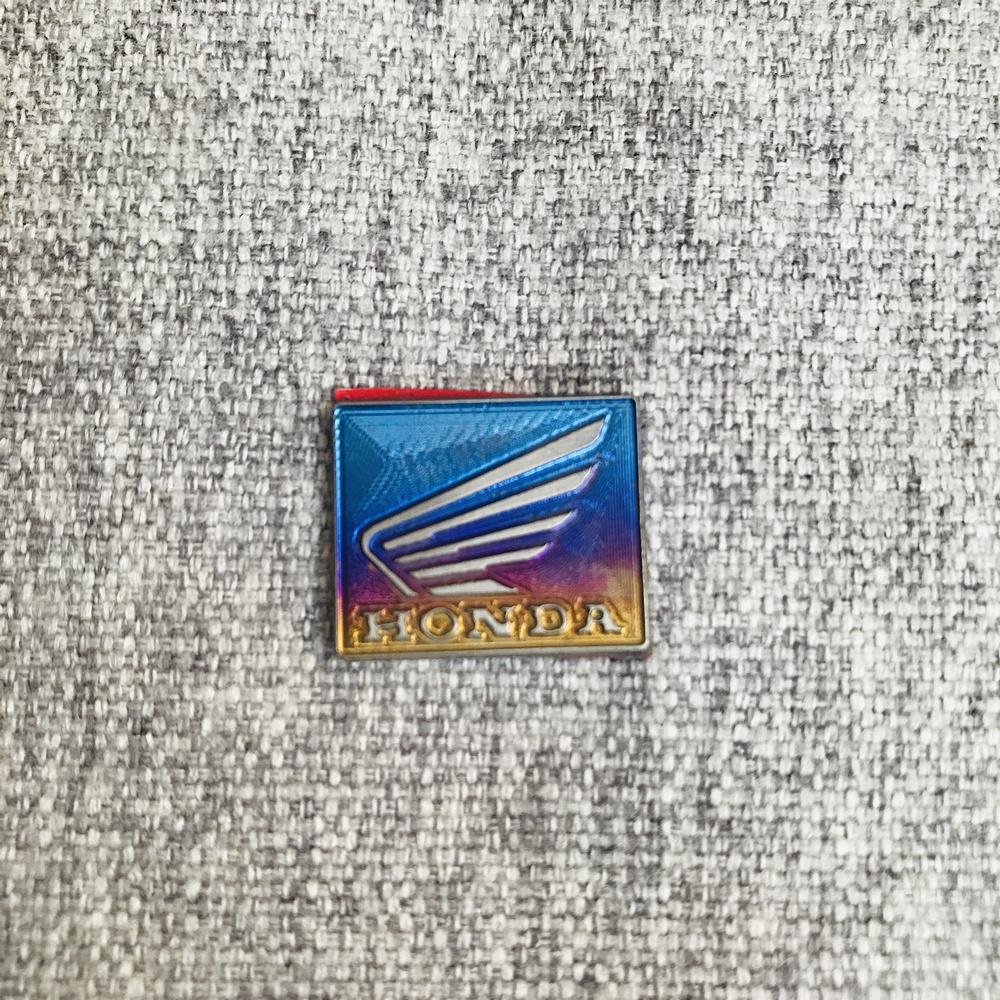 Tem TITAN HONDA dán xe máy, TEM LOGO huy hiệu HONDA trang trí xe máy (100% TITANIUM)